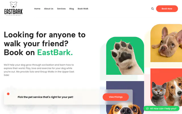 EastBark — real screen from the live site.